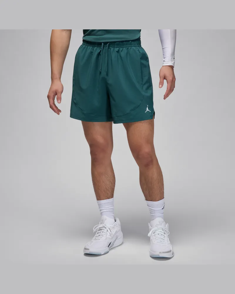 Nike Jordan Dri Fit Sport Herren Trainingsshorts Aus Webmaterial GrüN