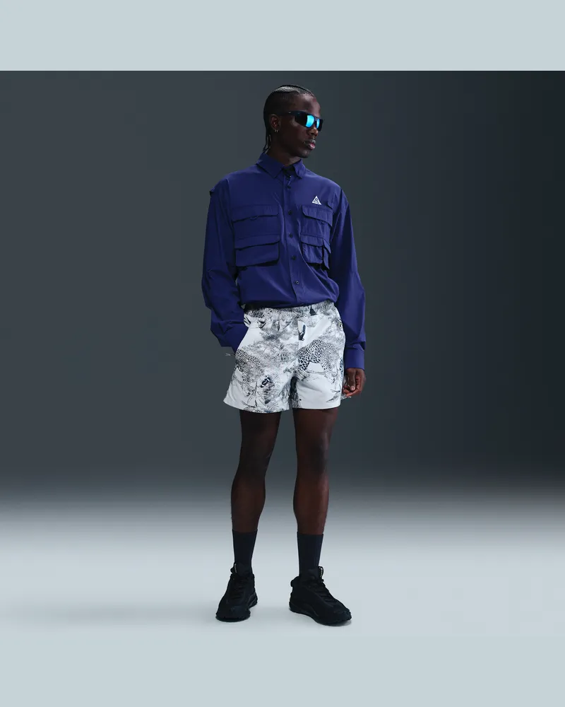 Nike ACG "Reservoir Goat" Shorts mit Print (Herren) - Grau Grau