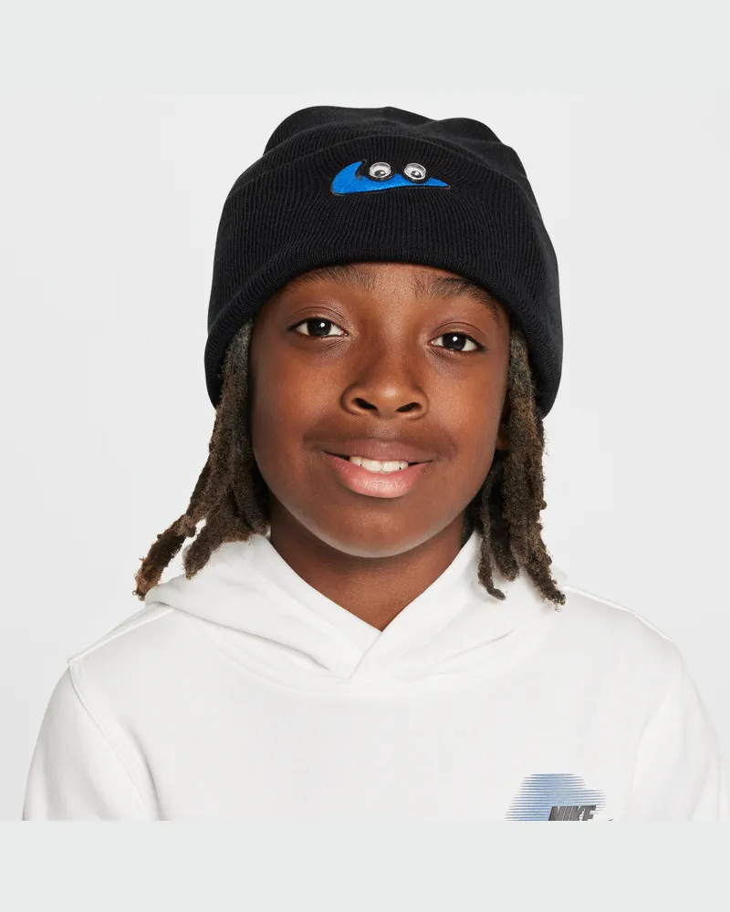 Nike Peak Beanie (ältere Kinder) - Schwarz Schwarz