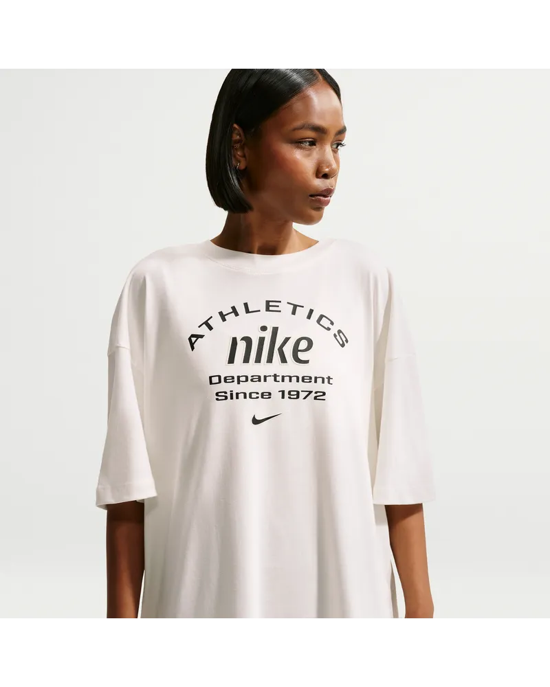 Nike Oversize-T-Shirt (Damen) - Weiß Weiß