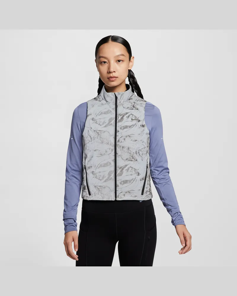 Nike Swift Therma-FIT ADV Laufweste mit reflektierenden Elementen (Damen) - Grau Grau