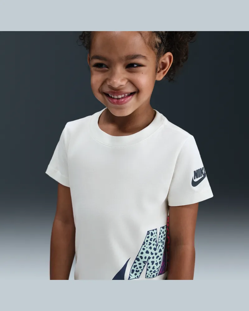 Nike Wild Warmth T-Shirt mit Grafik (jüngere Kinder) - Braun Braun