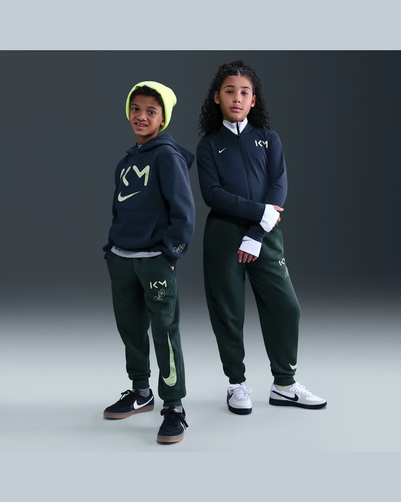 Nike Kylian Mbappé Club Fleece Fußball-Jogger (ältere Kinder) - Grün Grün