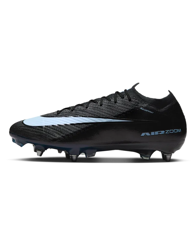 Nike Mercurial Vapor 16 Elite SG-Pro Fußballschuh mit niedrigem Schaft - Schwarz Schwarz