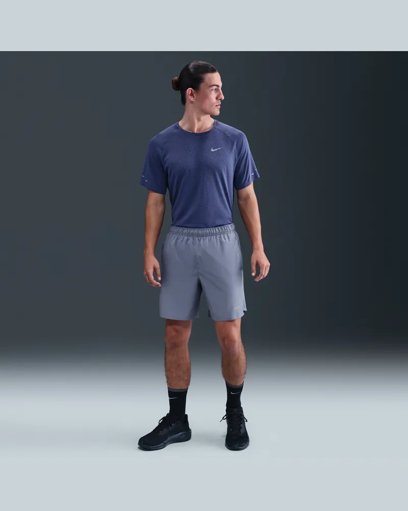 Nike Challenger Dri-FIT-Laufshorts mit Futter für Herren (ca. 18 cm) - Blau Blau
