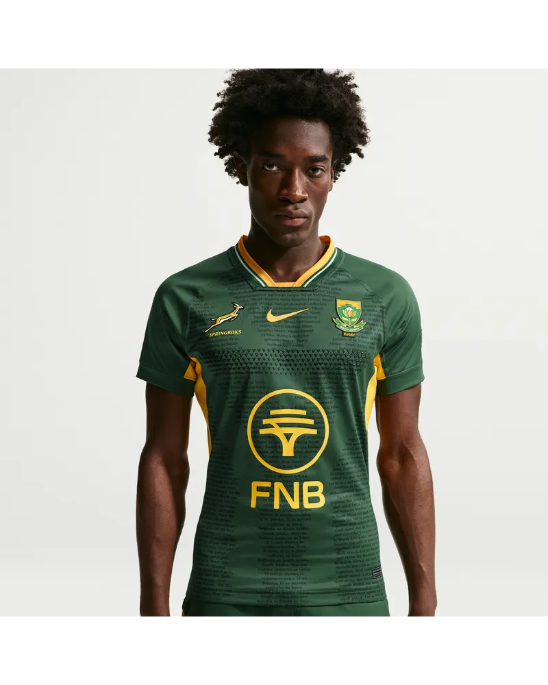 Nike Springboks RGR Match-Trikot  Rugby-Trikot (Herren) - Grün Grün