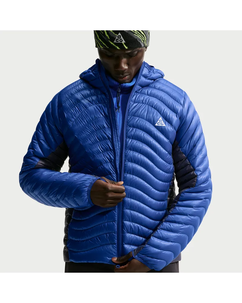 Nike ACG Lava Flow Ultralight Therma-FIT ADV Daunenjacke (Herren) - Blau Blau