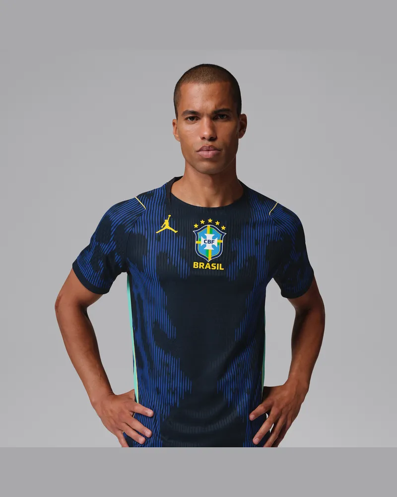 Jordan Brasilien 2026 Match Away  Aero-FIT Authentic Fußballtrikot (Herren) - Blau Blau