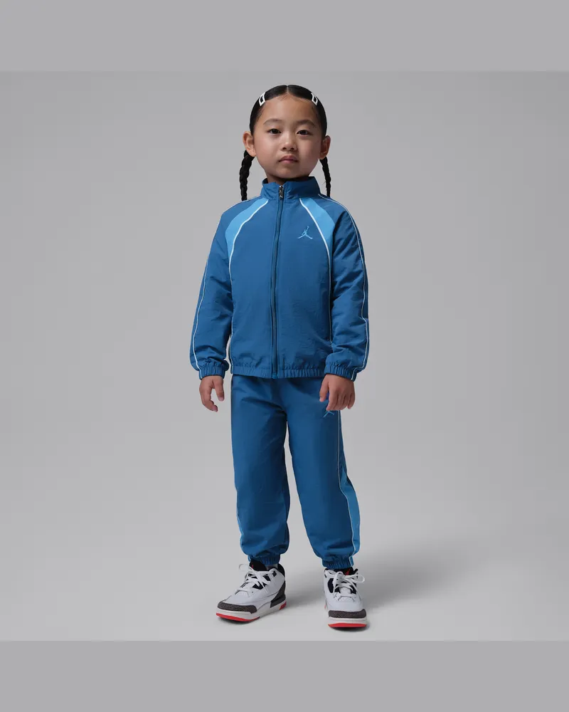 Nike 2-teiliges Windbreaker Piping Set mit Farbverlauf (Kleinkinder) - Blau Blau