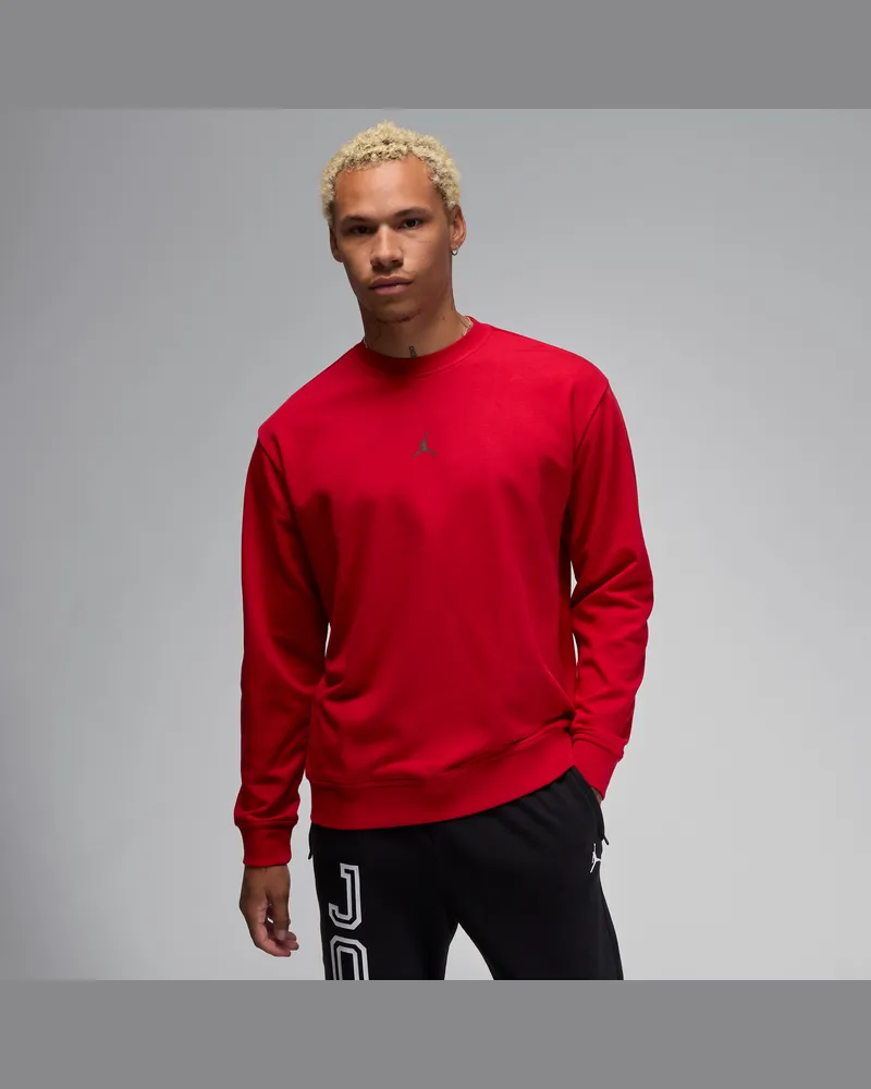 Jordan Sport Crossover Dri-FIT Sweatshirt mit Rundhalsausschnitt (Herren) - Rot Rot