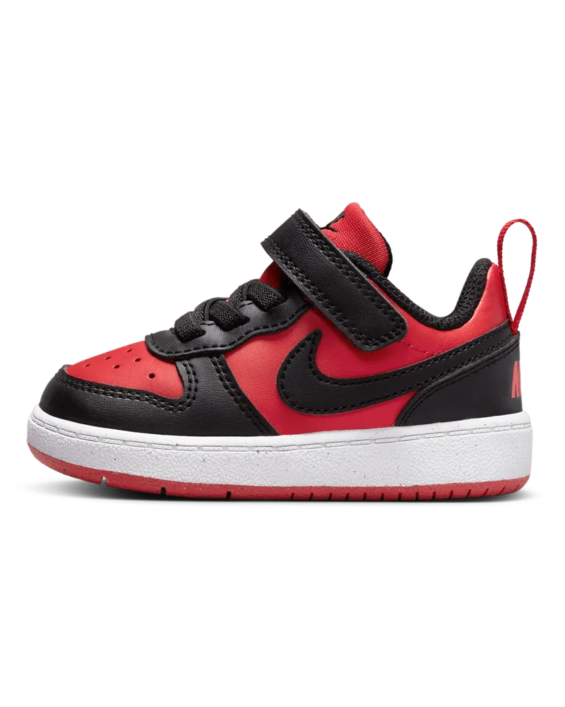Nike Court Borough Low Recraft Schuh für Babys und Kleinkinder - Rot Rot
