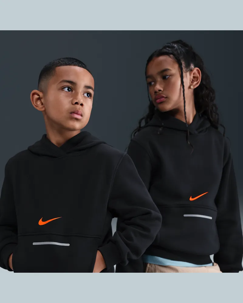 Nike Club Fleece Hoodie (ältere Kinder) - Schwarz Schwarz