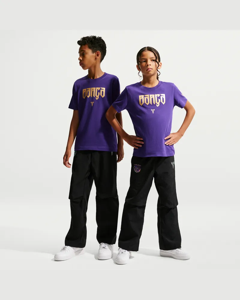 Nike FC Barcelona Away Kobe Fußball-Webhose (ältere Kinder) - Schwarz Schwarz
