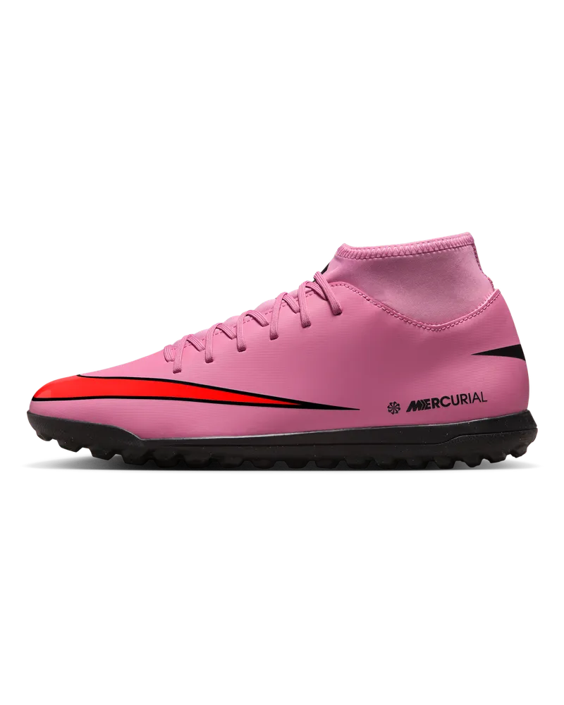 Nike Mercurial Superfly 10 Club TF High-Top-Fußballschuhe - Pink Pink