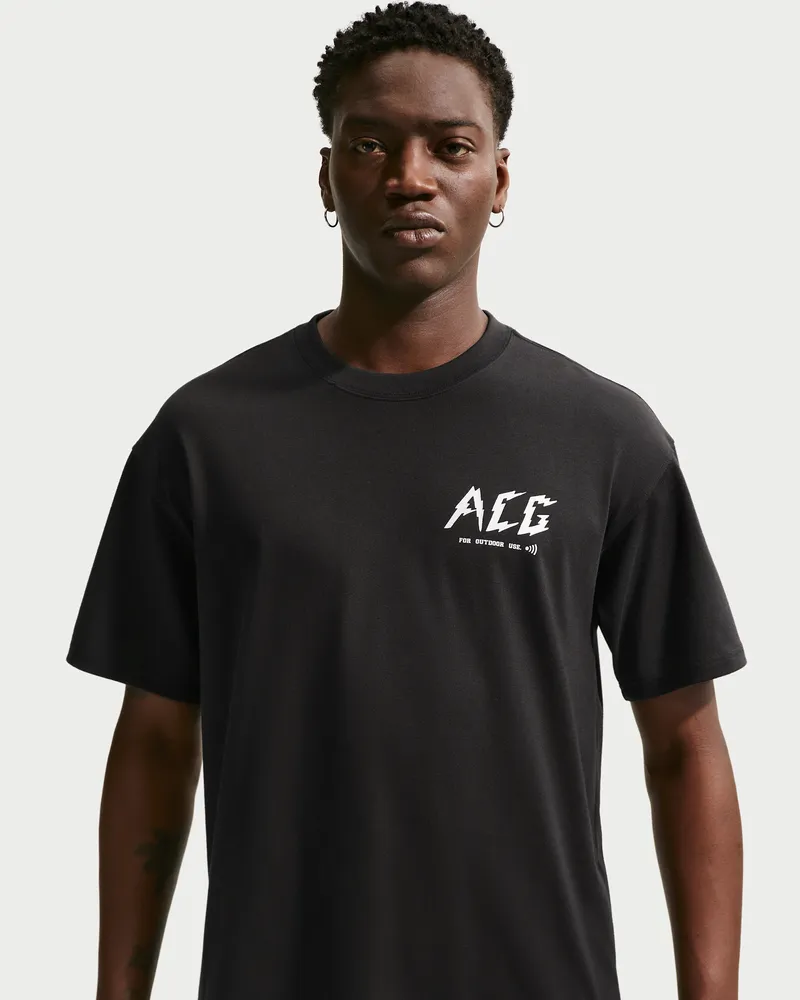 Nike ACG Dri-FIT T-Shirt (Herren) - Schwarz Schwarz