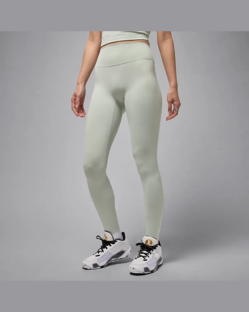 Jordan Sport Dri-FIT Leggings mit hohem Bund (Damen) - Grau Grau