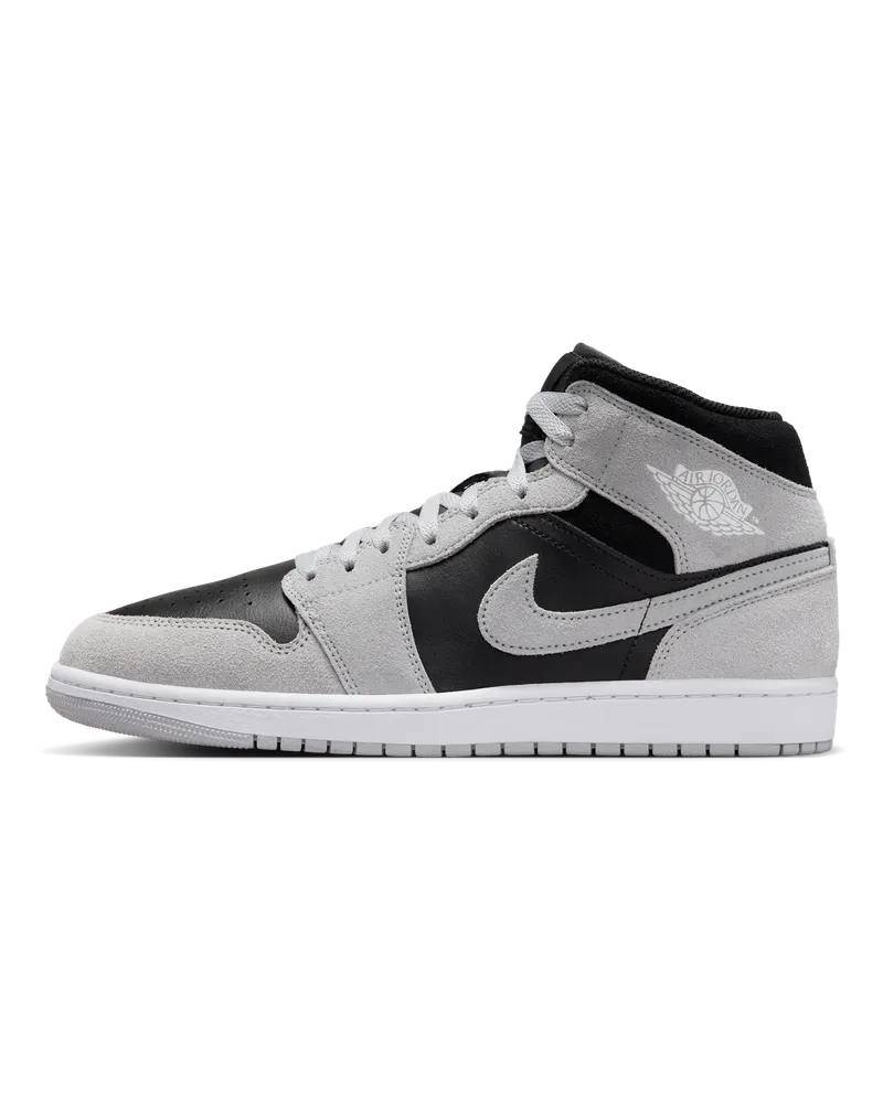 Jordan Air  1 Mid Herrenschuh - Grau Grau