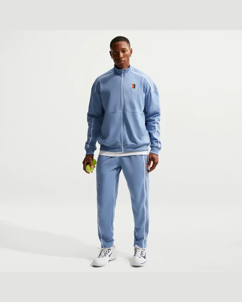 Nike Court Heritage Herren-Tennishose - Blau Blau