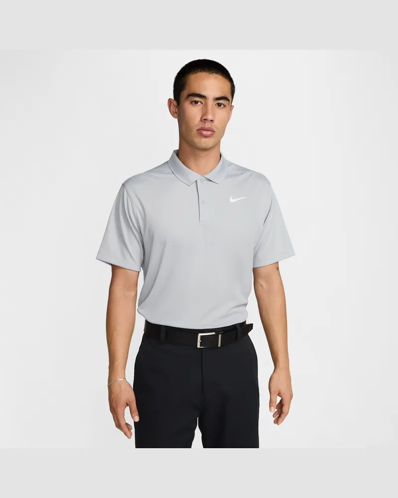 Nike Dri-FIT Victory Golf-Poloshirt für Herren - Grau Grau