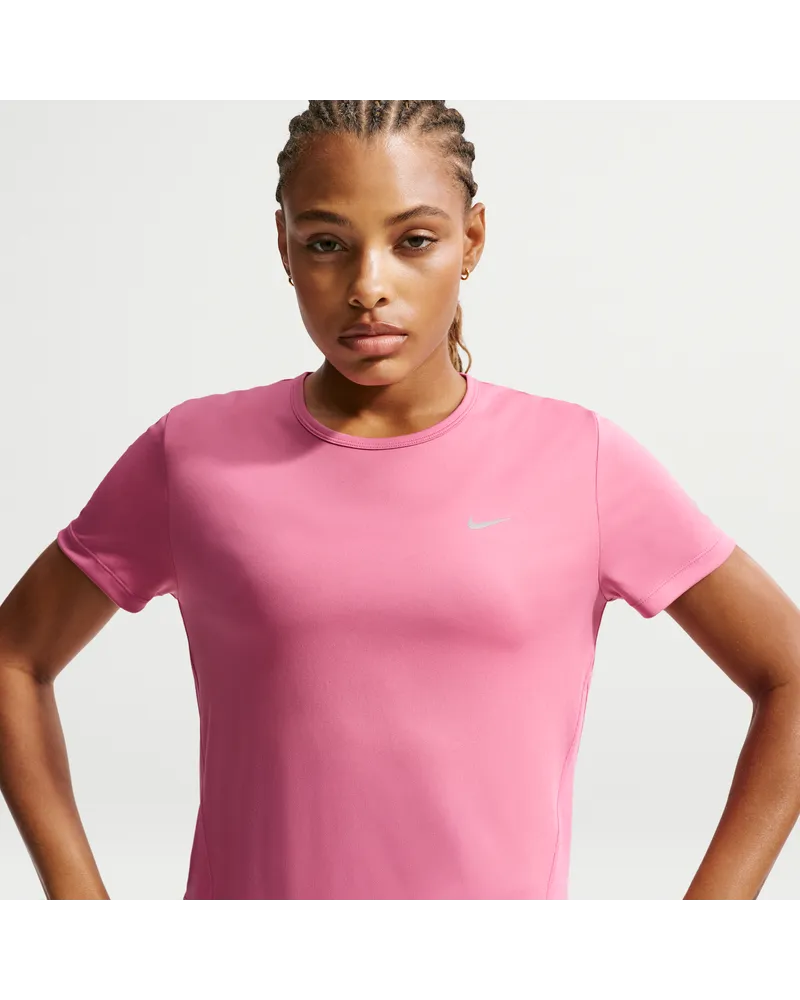 Nike Tempo Dri-FIT Kurzarm-Laufoberteil (Damen) - Pink Pink