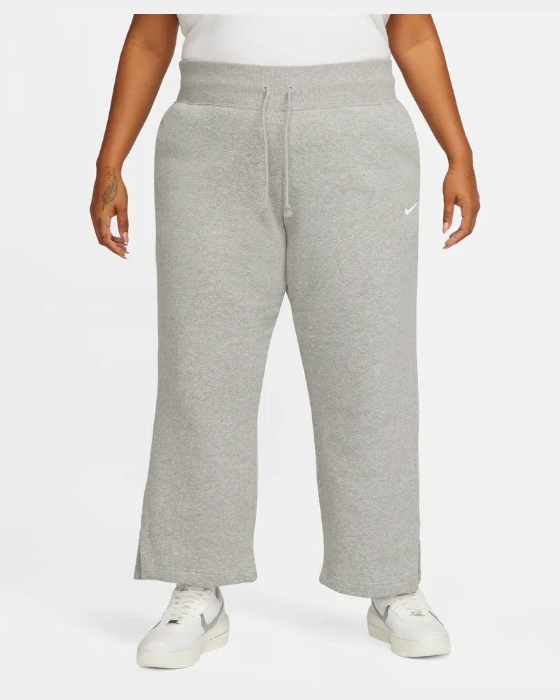 Nike Sportswear Phoenix Fleece Oversize-Trainingshose mit hohem Taillenbund für Damen - Grau Grau