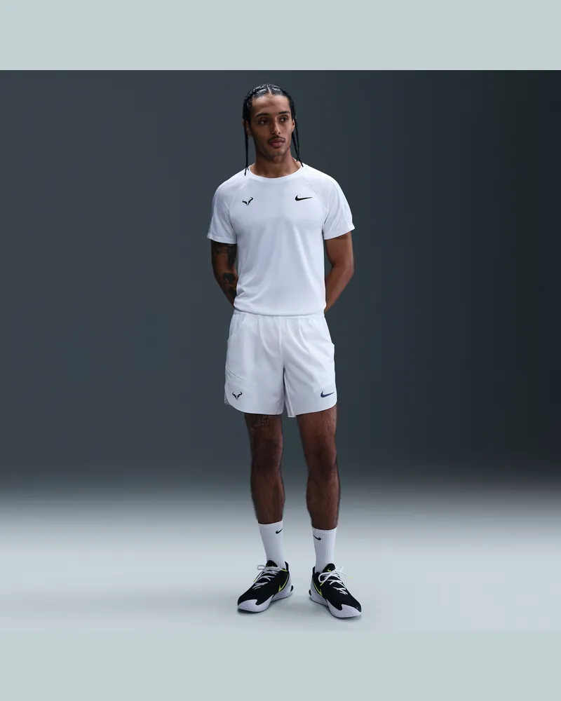 Nike Rafa  Dri-FIT ADV Tennisshorts für Herren (ca. 18 cm) - Weiß Weiß