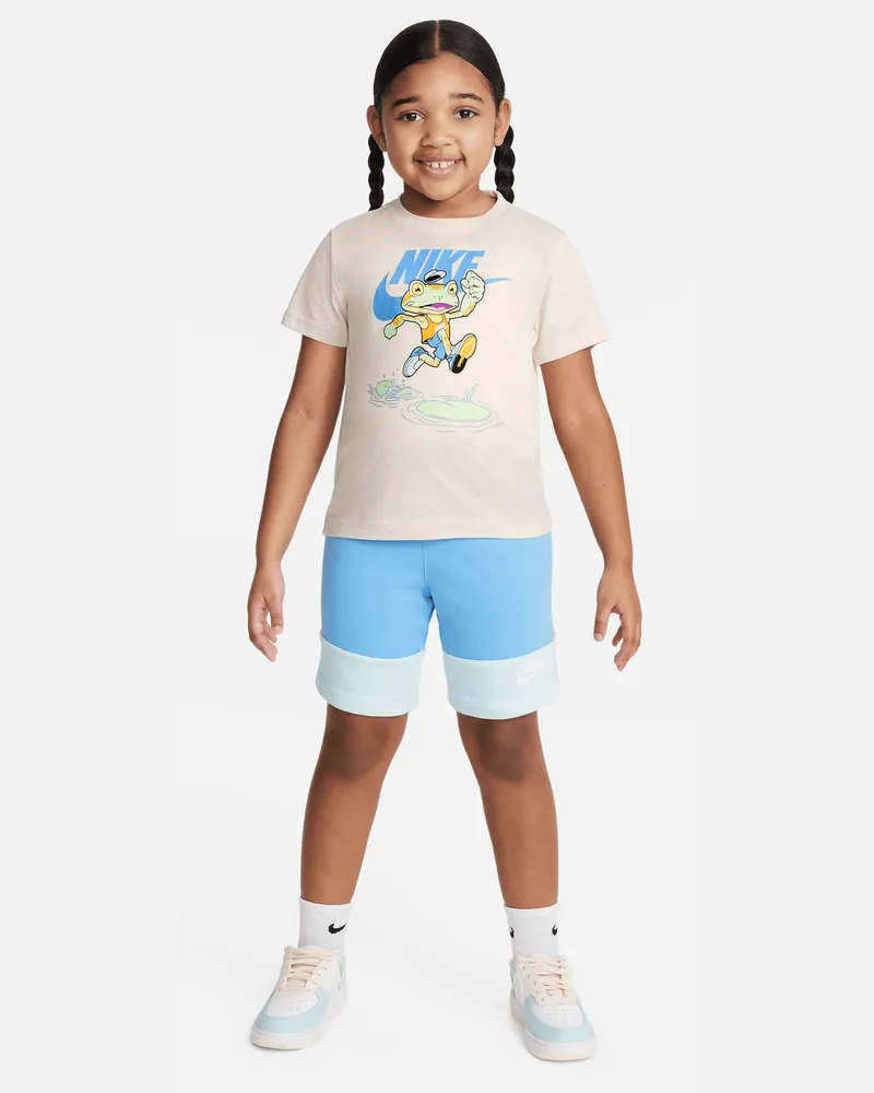 Nike KSA Shorts-Set für jüngere Kids - Blau Blau