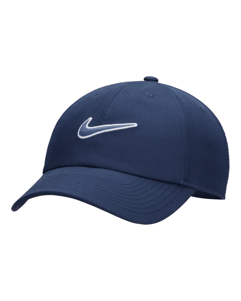 Nike Club unstrukturierte Swoosh Cap - Blau Blau