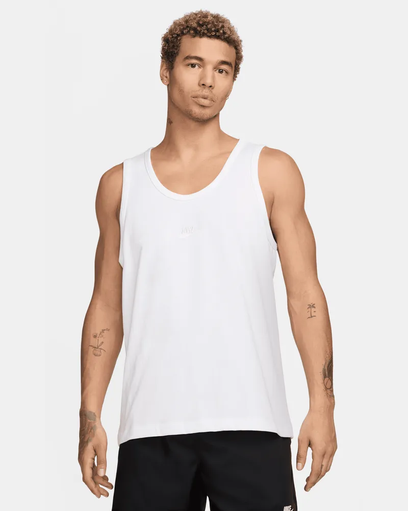 Nike Sportswear Premium Essentials Herren-Tanktop - Weiß Weiß
