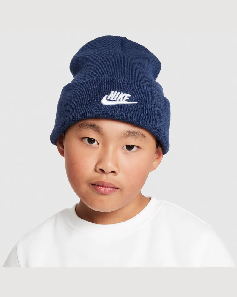 Nike Peak Beanie (ältere Kinder) - Blau Blau