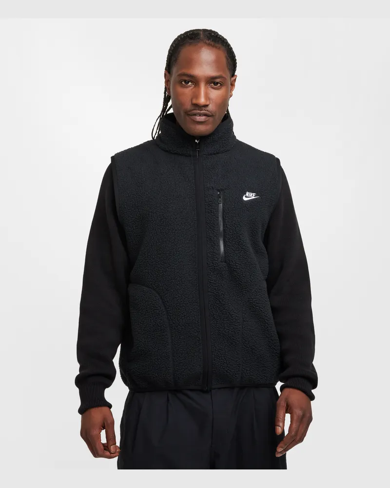 Nike Club Winterized Weste (Herren) - Schwarz Schwarz