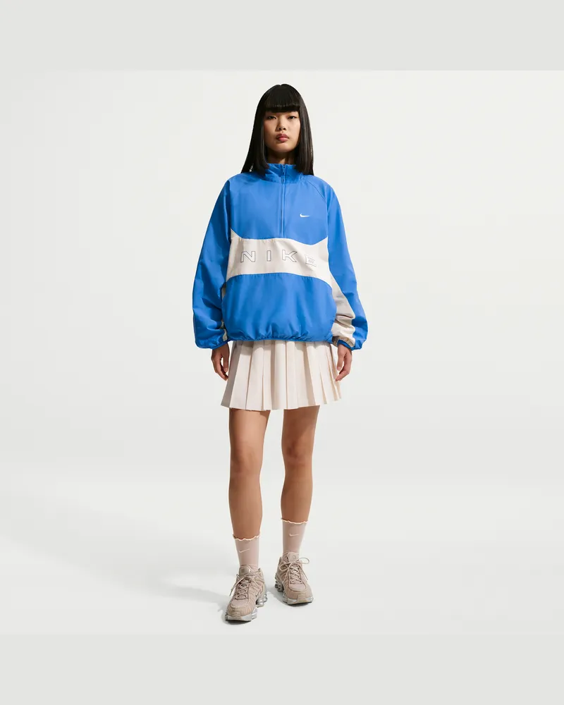 Nike Faltenrock mit mittelhohem Bund (Damen) - Weiß Weiß