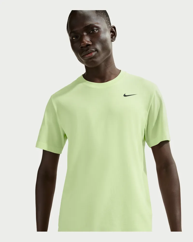 Nike Dri-FIT Fitness-T-Shirt für Herren - Grün Grün