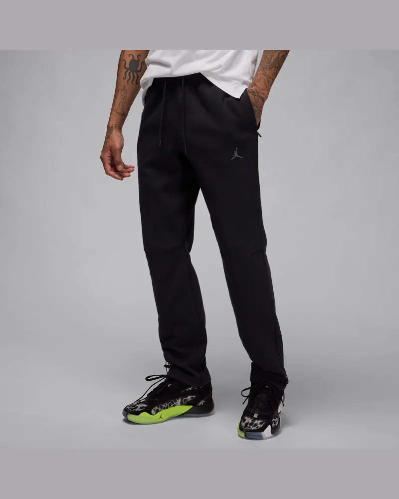 Jordan Sport Hoop Fleece Dri-FIT-Hose (Herren) - Schwarz Schwarz