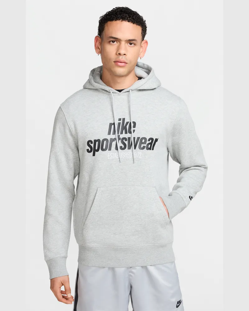 Nike Club Fleece Hoodie (Herren) - Grau Grau