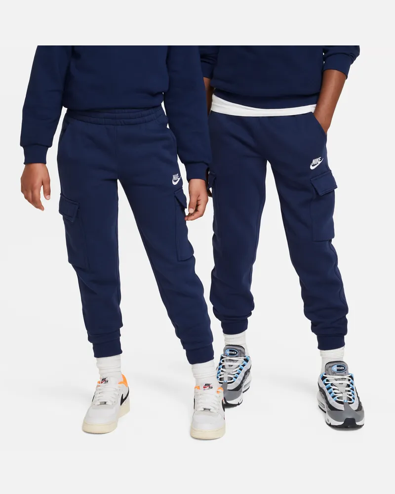 Nike Sportswear Club Fleece Cargohose für ältere Kinder - Blau Blau