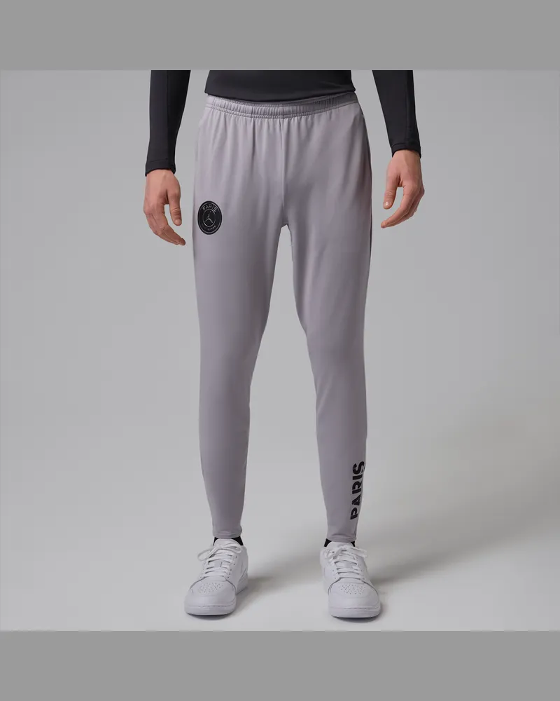 Jordan Paris Saint-Germain Strike Night Edition  Dri-FIT Fußballhose aus Strickmaterial (Herren) - Grau Grau