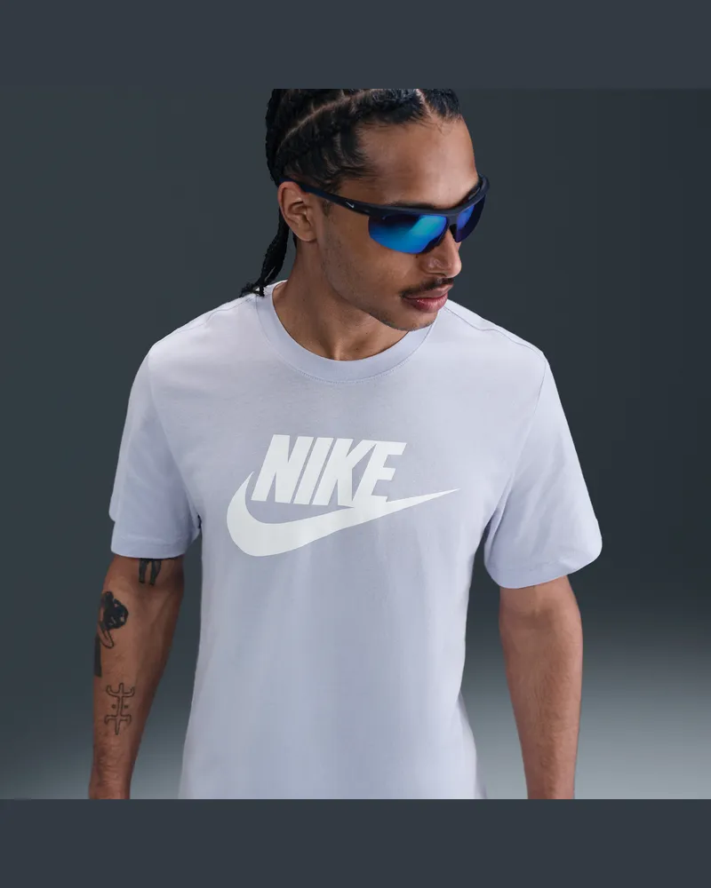Nike Herren-T-Shirt - Grau Grau