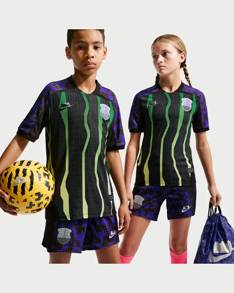 Nike x LEGO® Collection Aero-FIT Fußballtrikot (ältere Kinder) - Schwarz Schwarz