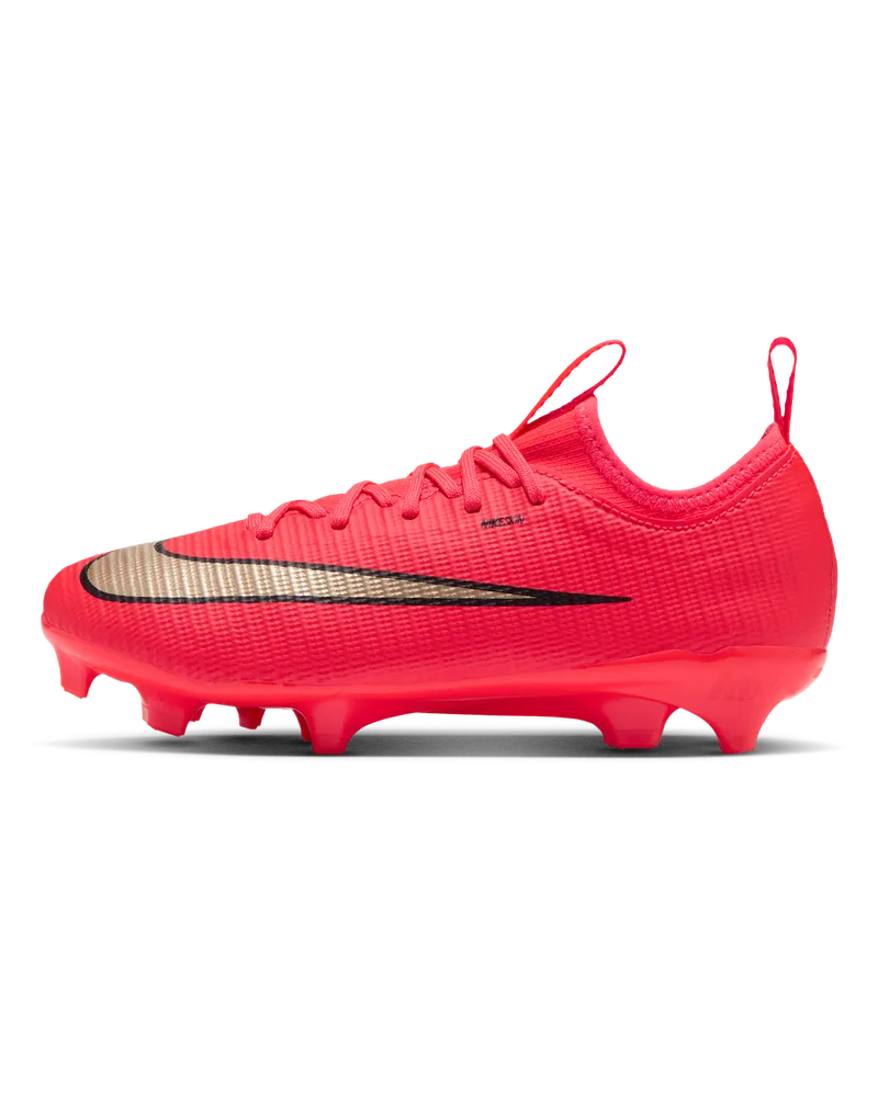 Nike Jr. Mercurial Vapor 17 Academy Low-Top-Fußballschuh für verschiedene Böden (kleinere Kinder) - Rot Rot