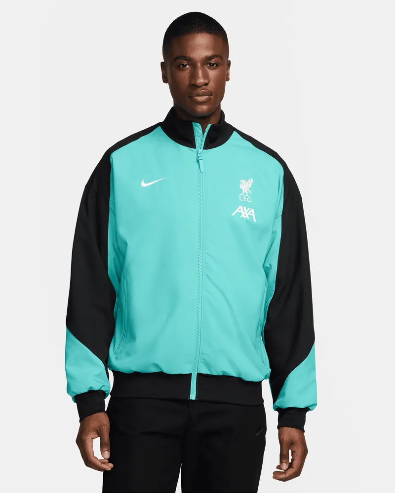 Nike FC Liverpool Strike  Dri-FIT Fußballjacke für Herren - Grün Grün