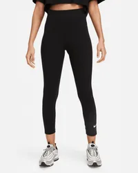 Nike Sportswear Classic 7/8-Leggings mit hohem Bund für Damen - Schwarz Schwarz