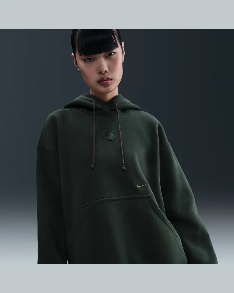 Nike Chelsea FC Phoenix Fleece  Football Oversize-Hoodie (Damen) - Grün Grün