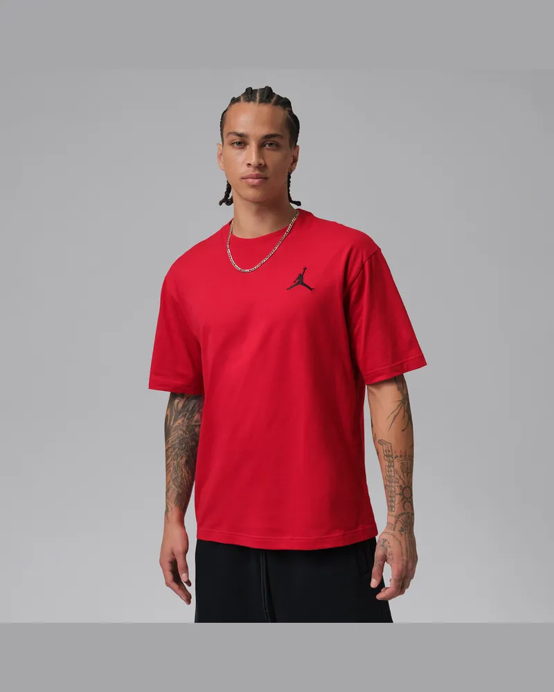 Jordan T-Shirt mit gesticktem Jumpman (Herren) - Rot Rot