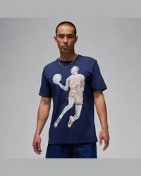 Nike Jordan T-Shirt (Herren) - Blau Blau