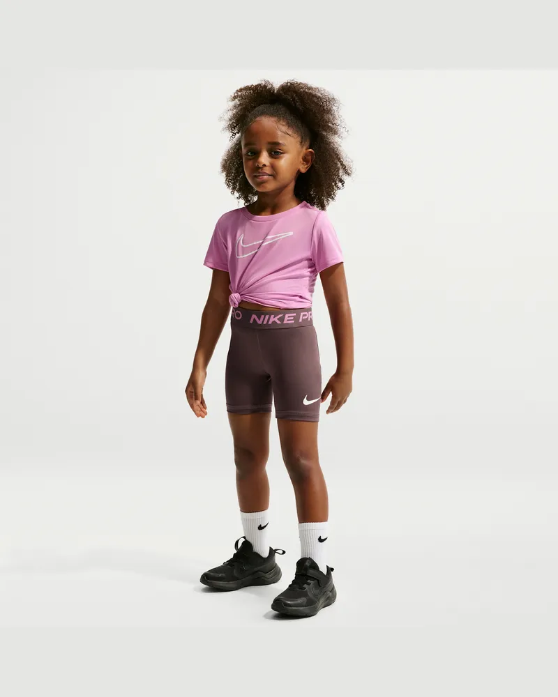 Nike Pro Dri-FIT-Shorts (jüngere Kinder) - Lila Lila