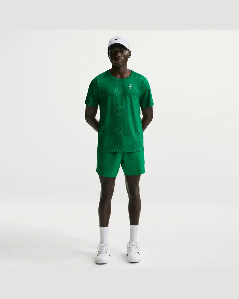 Nike Court Advantage Dri-FIT Tennisshorts (Herren, ca. 15,5 cm) - Grün Grün