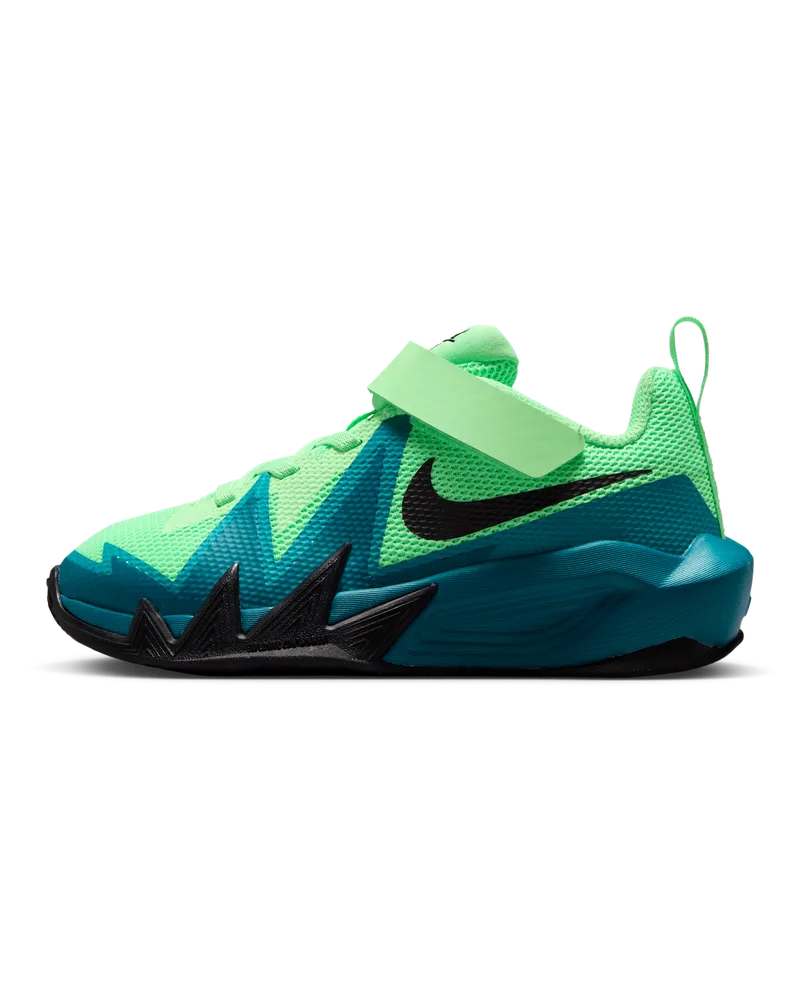 Nike S.T. Dynamite Basketballschuh (jüngere Kinder) - Grün Grün