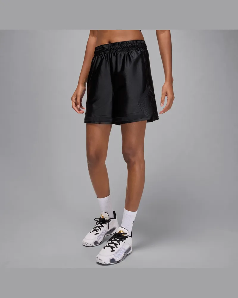 Jordan Sport Diamond Shorts mit Dri-FIT-Technologie (ca. 10 cm) (Damen) - Schwarz Schwarz