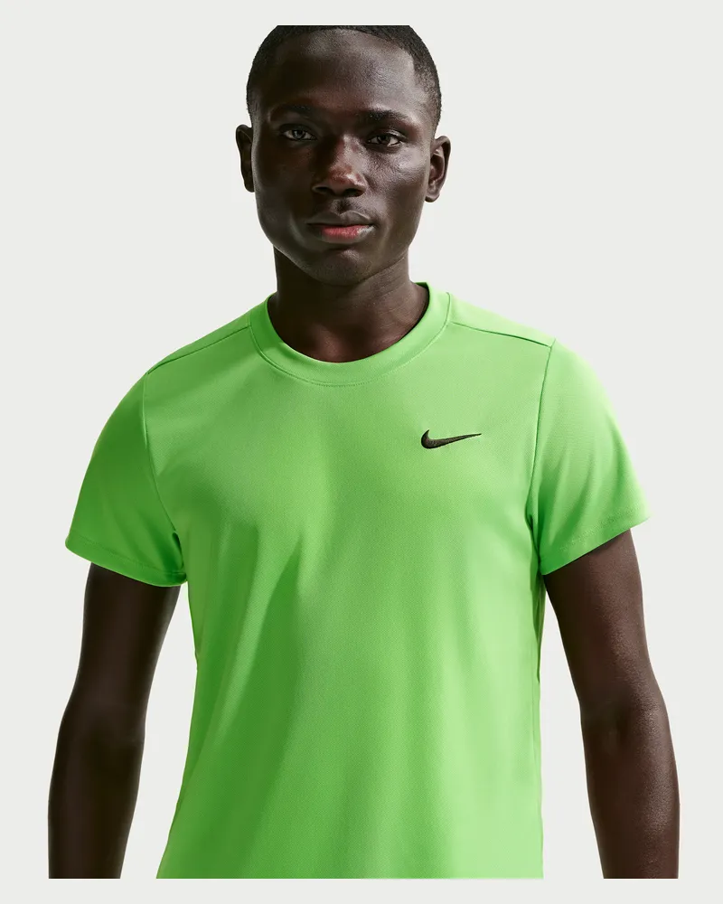 Nike Court Victory Dri-FIT Tennisoberteil für Herren - Grün Grün